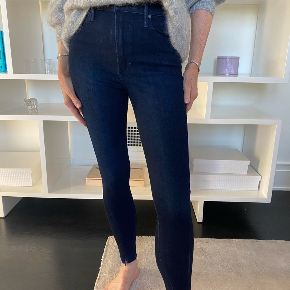 Limited edition WeWoreWhat x Joe Jeans blue skinny jeans